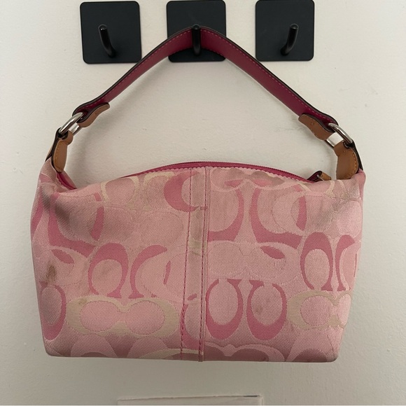 Vintage Coach Y2K Pink Shoulder Bag - Picture 5 of 8